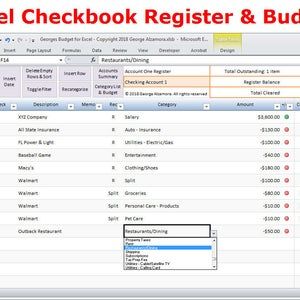 find a checkbook tmeplate in excel for a mac